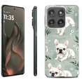 thumbnail image 1 of For Motorola Moto Edge 5G 2025 Protective Shockproof Phone Case, by OneToughShield - French Bulldog, 1 of 4