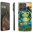 thumbnail image 1 of For Motorola Moto Edge 5G 2025 Protective Shockproof Phone Case, by OneToughShield - Frog Craft, 1 of 4