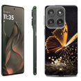 thumbnail image 1 of For Motorola Moto Edge 5G 2025 Protective Shockproof Phone Case, by OneToughShield - Golden Butterfly, 1 of 4
