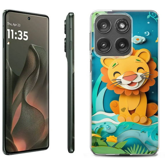 For Motorola Moto Edge 5G 2025 Protective Shockproof Phone Case, by OneToughShield - Lion Craft