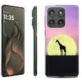 thumbnail image 1 of For Motorola Moto Edge 5G 2025 Protective Shockproof Phone Case, by OneToughShield - Moonlight Giraffe, 1 of 4