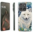 thumbnail image 1 of For Motorola Moto Edge 5G 2025 Protective Shockproof Phone Case, by OneToughShield - Playful Wolf, 1 of 4