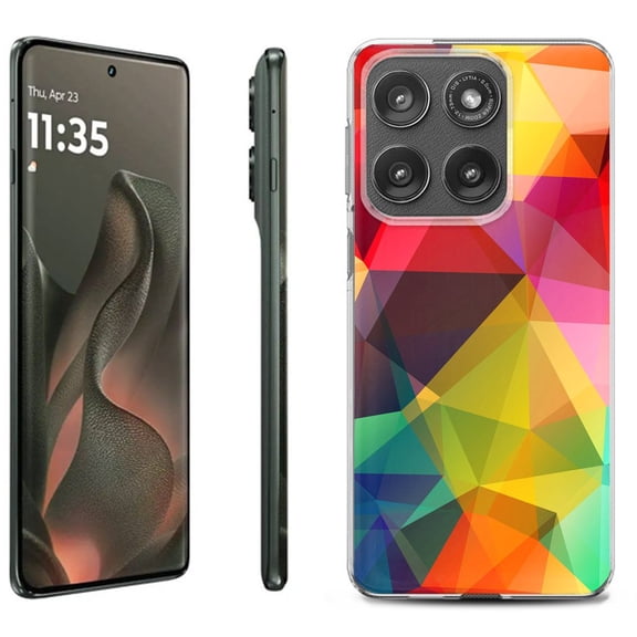 For Motorola Moto Edge 5G 2025 Protective Shockproof Phone Case, by OneToughShield - Polygon