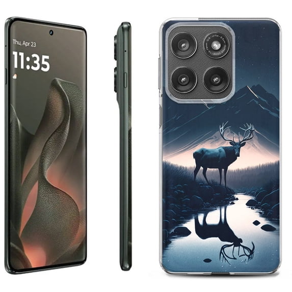 For Motorola Moto Edge 5G 2025 Protective Shockproof Phone Case, by OneToughShield - River Elk