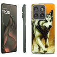 thumbnail image 1 of For Motorola Moto Edge 5G 2025 Protective Shockproof Phone Case, by OneToughShield - Running Husky, 1 of 4