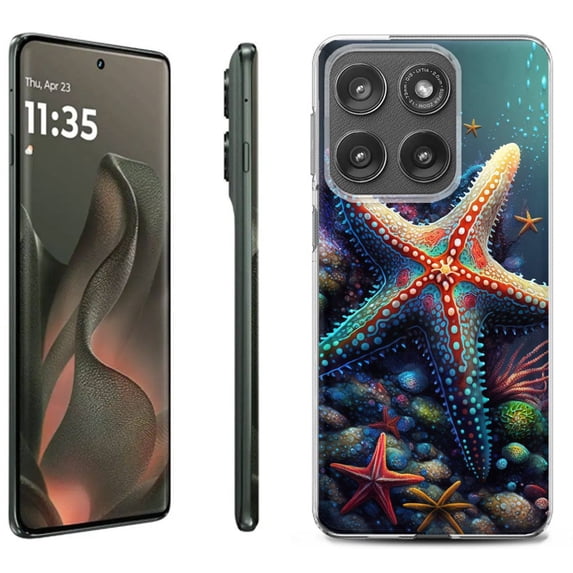 For Motorola Moto Edge 5G 2025 Protective Shockproof Phone Case, by OneToughShield - Starfish