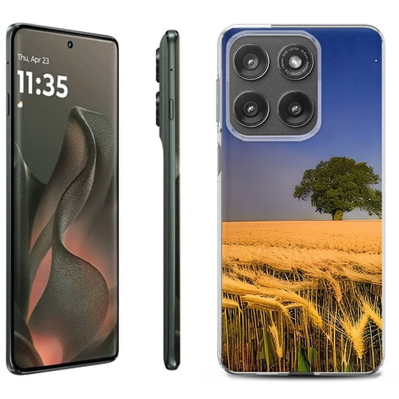 For Motorola Moto Edge 5G 2025 Protective Shockproof Phone Case, by OneToughShield - Wheatfield