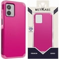 thumbnail image 1 of For Motorola Moto G 5G 2023 Premium Slim Tough Protection Shockproof Hybrid Dual Layer Hard PC TPU Rubber Armor Cover ,Xpm Phone Case [ Fuchsia Pink ], 1 of 6
