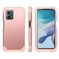 thumbnail image 1 of For Motorola Moto G 5G 2023, Slim Dual Layer 3 in 1 Heavy Duty Protection Hybrid Hard PC Soft Silicone Rugged Bumper Anti Slip Full-Body Protective Cases For Motorola Moto G 5G 2023,
Rosegold, 1 of 7