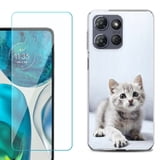 For Motorola Moto G 5G 2025 Phone Case Cover with Tempered Glass Screen ...