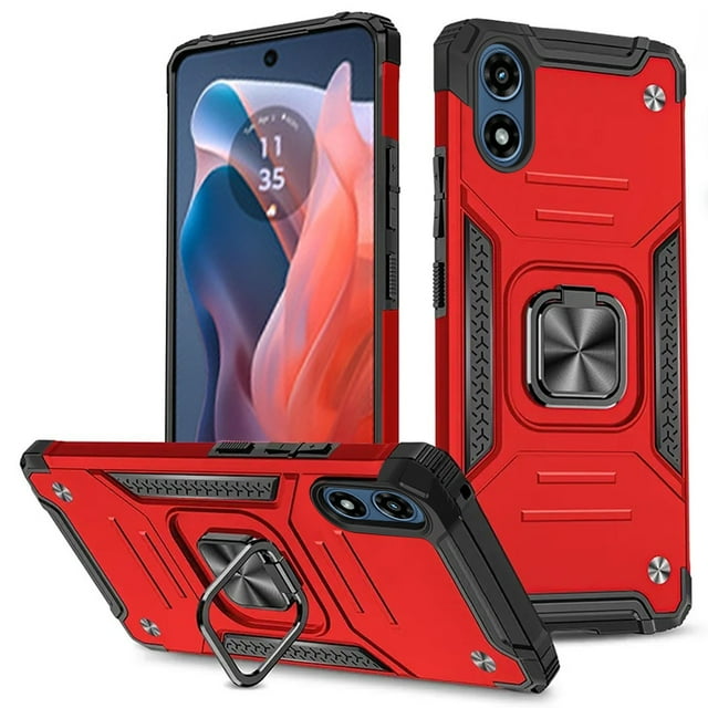 For Motorola Moto G Play 2024 XT2413V Robust Kickstand Phone Case Cover