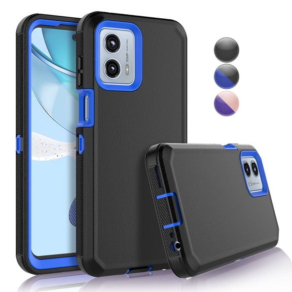 For Motorola Moto G Power 2024 Case,Sturdy Case for Moto G Power 2024 6.7",Tekcoo Full-Body Shockproof Protection Heavy Duty Hard Plastic & Shock Absorption Rubber Rugged Bumper 3-in-1 Case Cover