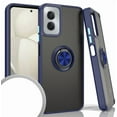 thumbnail image 1 of For Motorola Moto G Power 5G 2024 XT2415V O-Ring Kickstand Cover Cell Case - Blue, 1 of 4