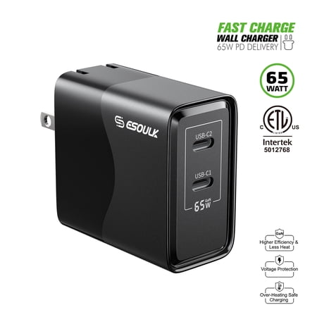 For Motorola Moto G Power 5G 2026 XT2617 65W Fast Home Wall Travel Charger PD USB C - Wall Home Charger Only
