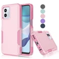 thumbnail image 1 of For Motorola Moto G Power/G 5G 2023 Case, Sturdy Phone Case for Moto G Power/G 5G 2023 6.5 inch ,Tekcoo Shockproof Heavy Duty Armor Hard Plastic & Rubber Rugged Bumper 2-in-1 Case Cover -Pink, 1 of 9