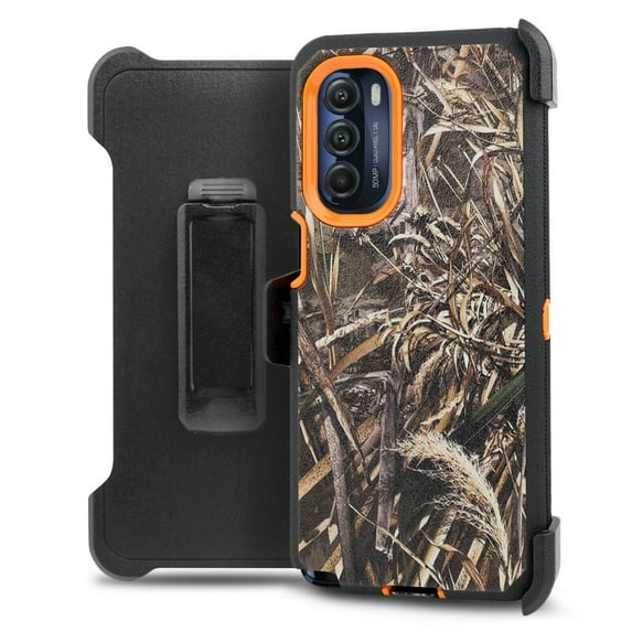 For Motorola Moto G Stylus 4G 2022 (NOT FIT G STYLUS 2021) Phone Case Dual Layer Full-Body Drop Resistant Shockproof Case with Built In Screen Protector