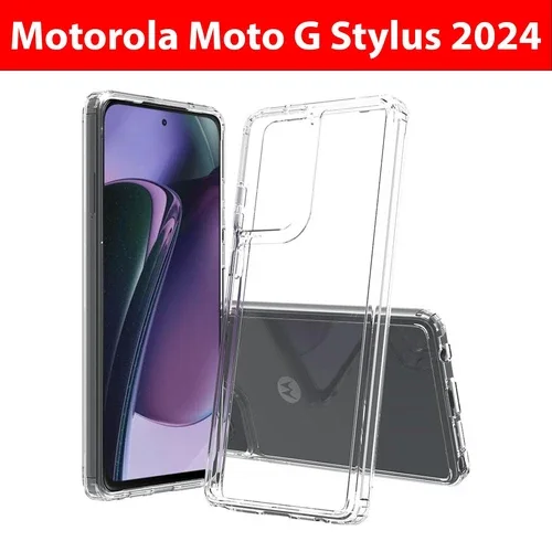 For Motorola Moto G Stylus 5G 2024 Case Phone Cover Shockproof Transparent Tpu