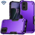 thumbnail image 1 of For Motorola Moto G Stylus 5G 2024 Premium Tough Shockproof Hybrid Heavy Duty 2in1 TPU Bumper Rugged Rubber Armor Cover ,Xpm Phone Case [ Purple ], 1 of 8