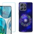 thumbnail image 1 of For Motorola Moto G Stylus 5G 2025 Phone Case Cover with Tempered Glass Screen Protector, by OneToughShield - Zodiac / Horoscope, 1 of 4