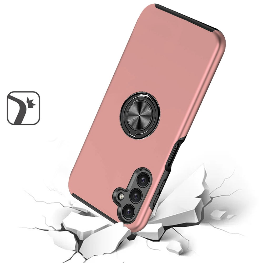 For Moto G Stylus 5G 2024 Case Rubber Dual Layer Ring