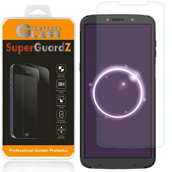 For Motorola Moto Z3 (Verizon) / Motorola Moto Z3 Play - SuperGuardZ Tempered Glass Screen Protector, 9H, Anti-Scratch, Anti-Bubble, Anti-Fingerprint