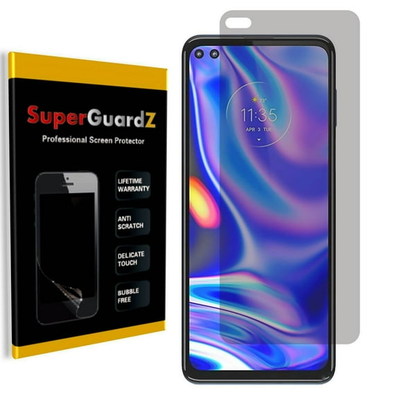 For Motorola One 5G - SuperGuardZ Privacy Anti-Spy Screen Protector, Anti-Scratch, Anti-Bubble, Anti-Fingerprint