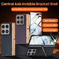 thumbnail image 1 of For Motorola Razr Fold Case, [Built-in Screen Protector] [Hidden Kickstand][Hinge Protection] Full Body Shockproof Slim Phone Cover, 1 of 9