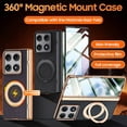 thumbnail image 1 of For Motorola Razr Fold Case, [Hinge Protection][Magnetic Ring Adjustable Stand][Built-in Screen Protector] Full-Body Rugged Phone Case, 1 of 9