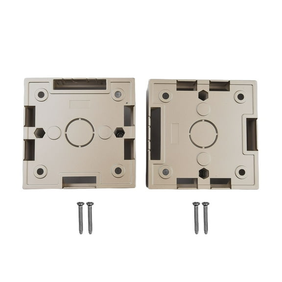 For -Mounted Box Single for Attress Box Ethernet Backbox for Faceplates
