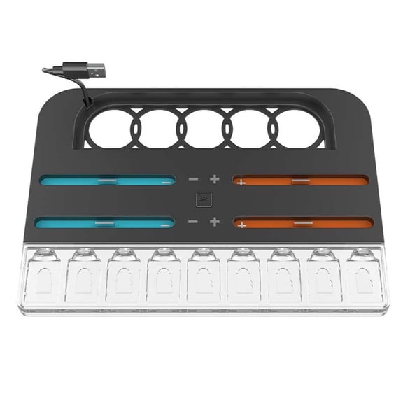 For NS2 Charging Base for Switch: Charge 4 Controllers & Store 9 Game Cartridges