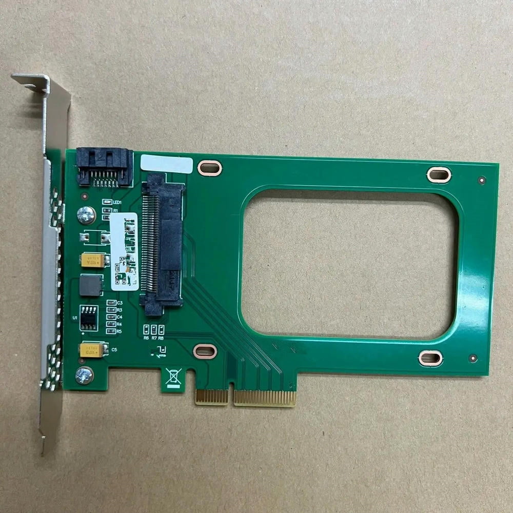For NVMe Controller ANU2PE04 SFF8639 U.2 SSD Riser PCIe X4 - Walmart.com