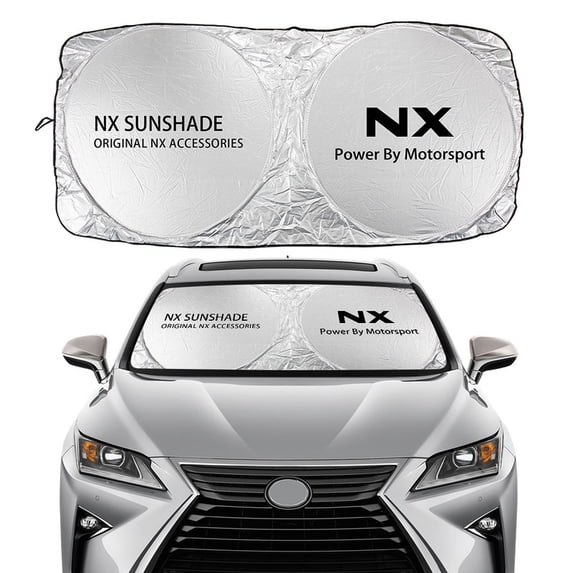 For NX-Car Windshield Sun Shade Cover Automobiles Accessories Anti UV Sun Parasol For Lexus RX NX F Sport CT200h LS IS ES UX LX GS GX
