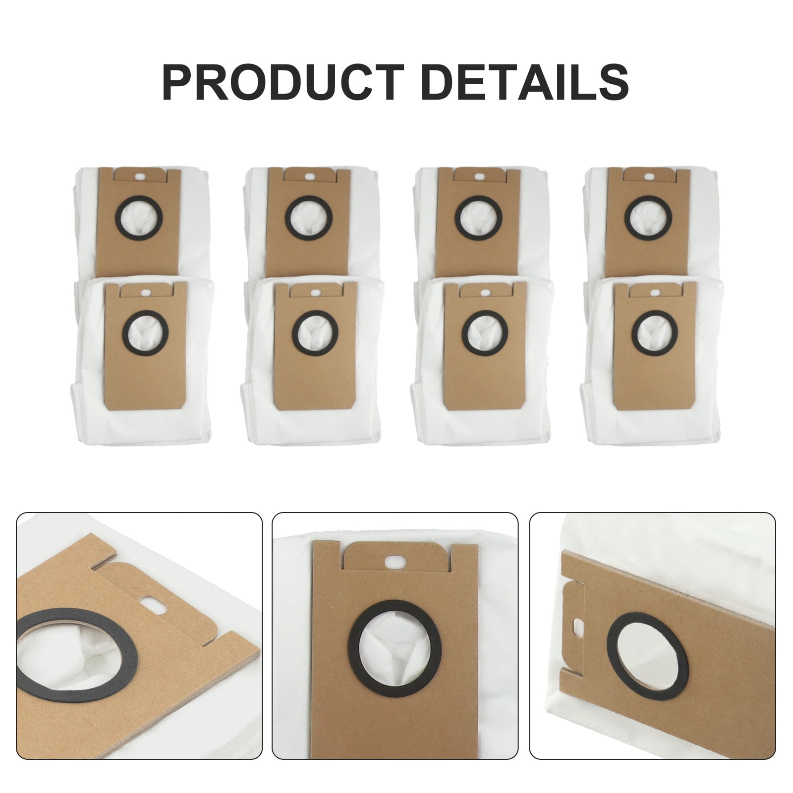 For Neakasa for Nomo N3 / Rs0100Wa Dust Bag Robot Vacuum Cleaner 10 Pack