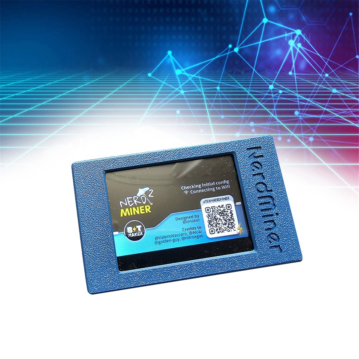 For Nerdminer 77K/S Hashrate with 2.8-Inch Screen BTC Lottery Solo Miner  Bitcoin Nerd Miner for BTC Miner Blue - Walmart.com