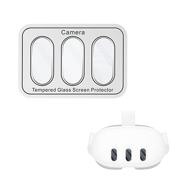 For New Meta Quest3 Host Tempered HD Translucent Oleophobic Tempered Protective Glass Controller Handle