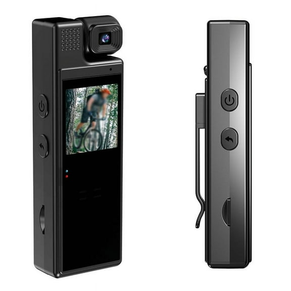 For Night Vision 1080P Body Camera with 1 3 inch Screen Clear Footage Review