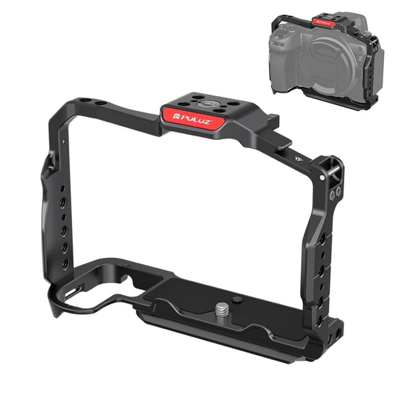 For Nikon Z6III / Z6II QKOO Metal Camera Cage Stabilizer Rig (Black)