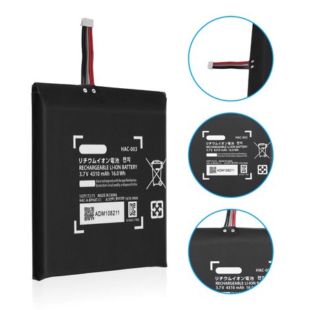 For Nintendo Switch Console Internal 4310mAh Battery HAC-003 Replacement Kit