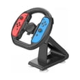 thumbnail image 1 of For Nintendo Switch Gaming Steering Wheel forJoyCon Gaming Desk Accessories with Table Attachment Black, 1 of 10