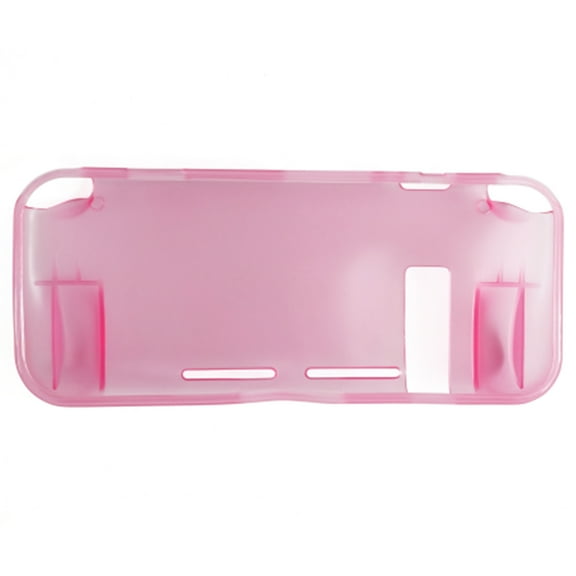 Switch Transparent TPU Plastic Console Case Protector Cover Pink for Nintendo