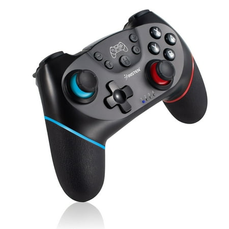 For Nintendo Switch, Wireless Pro Controller with Joystick Gamepad for Switch/ Lite/ OLED, Supports Gyro Axis, Turbo & Dual Vibration