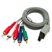 For Nintendo Wii / Wii U Premium Component Audio Video HD AV Cable to HDTV LED LCD TV Support HD 480 x 2000 6FT