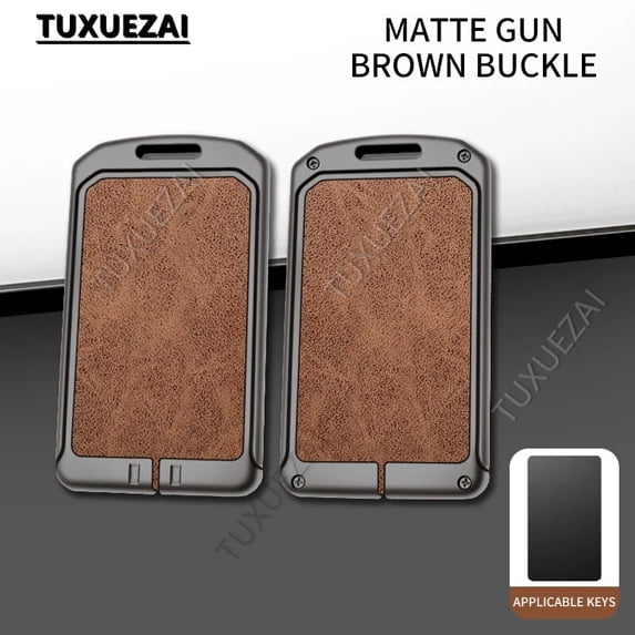 For Nio Card Key Case ES6 ES8 EC6 ET7 Auto Accessories Zinc alloy+leather Car Key Cover NFC Card Smart Keyless Case Holder