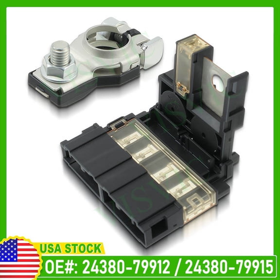For Nissan 24380-79912 Positive Battery Terminal Fuse Fusible Link Connector Kit