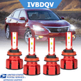 thumbnail image 1 of For Nissan Altima 2007-2018 LED Headlights Combo 4x H11 High Low Beam Bulbs Kit 6000K White, 1 of 10