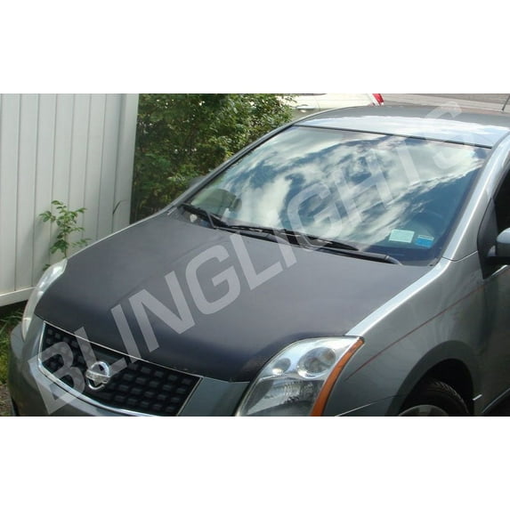 For Nissan Altima Carbon Fiber Hood Overlay Body Film Kit Carbonfiber