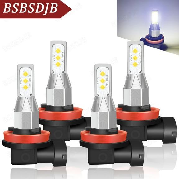 For Nissan Altima Sedan 2013-2015 LED Headlight High&Low Beam Bulbs 6000K White