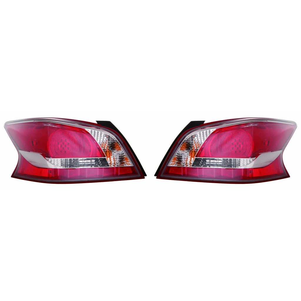 For Nissan Altima Sedan Tail Light Assembly 2013 LED Type Pair Driver