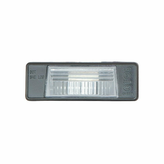 For Nissan Rogue Sport License Light Unit 2017 2018 2019 Driver OR Passenger Side | Single Piece | CAPA For NI2870105 | 26510-8990A