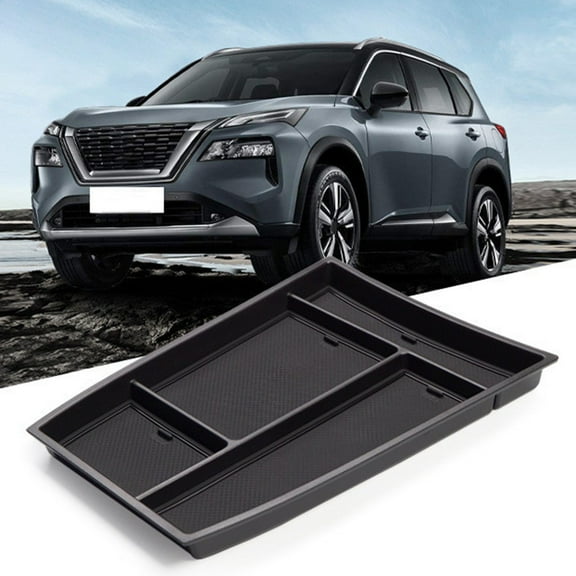 For Nissan For X-Trail For Rogue T33 2021 - 2023 Lower Center Console Organizer Tray Storage Box ABS Material Accessories